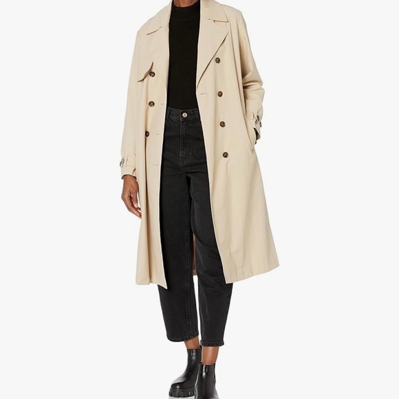 The Drop NWT Women's Noa Trench Coat- S - Picture 2 of 7